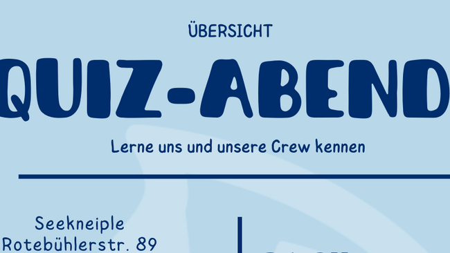 Quizabend mit Viva con Agua Stuttgart