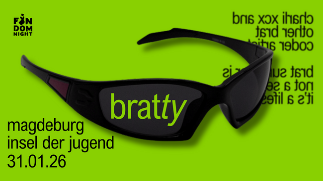 bratty • w/ charli xcx & other brat coded artists • magdeburg