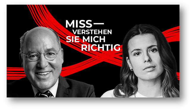 MISSVERSTEHEN SIE MICH RICHTIG Gregor Gysi im Gespräch mit Luisa Neubauer