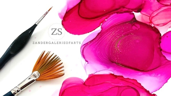 DIY Malkurs - Gestalte dein Alcohol Ink Kunstwerk in Leipzig