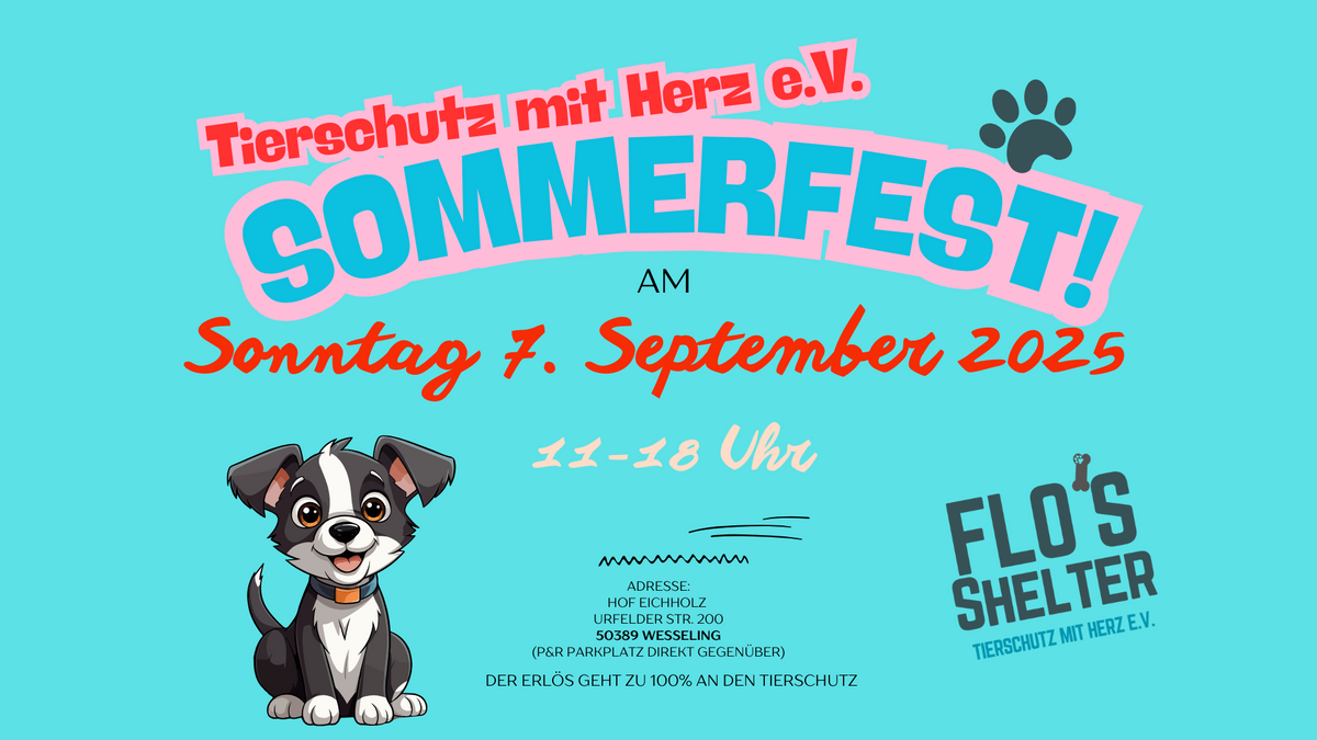 Tierschutz mit Herz * SOMMERFEST