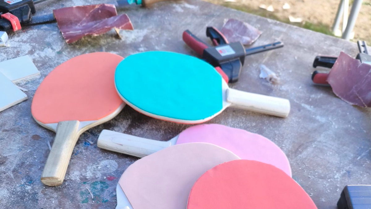 Baue deinen eigenen Tischtennisschläger | Ab 8 - 12 Jahren