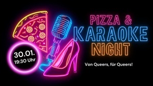 QUEER PIZZA & KARAOKE NIGHT