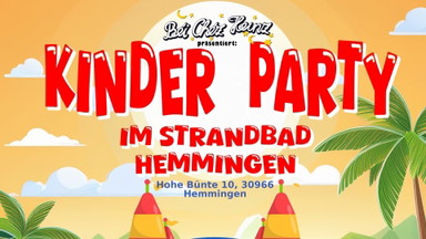 Kinderparty im Strandbad Hemmingen