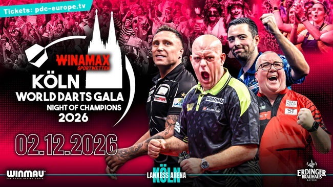 Winamax Köln World Darts Gala 2026