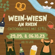 Wein-Wiesn am Rhein