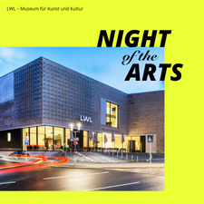 Night of the Arts: Leinwände bauen