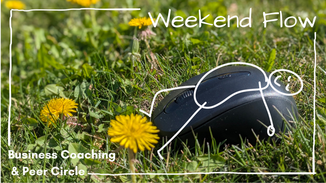 Business Coaching & Peer Circle im Park (auch online): Weekend Flow im Park – klar und frei ins Wochenende