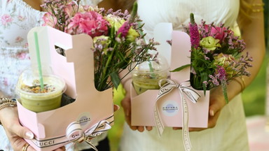Picknick Matcha Date + Flower Bag