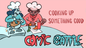 Nacht der Clubs: Comic Battle präsentiert von Doodle Duell zum Thema „Cooking up something good“. Live in der Kneipe: Palenke Chillout Chor - Kulturrausch