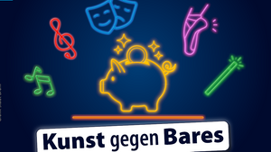 Kunst gegen Bares 10 KünstlerInnen – 10 Minuten – dein Applaus entscheidet!