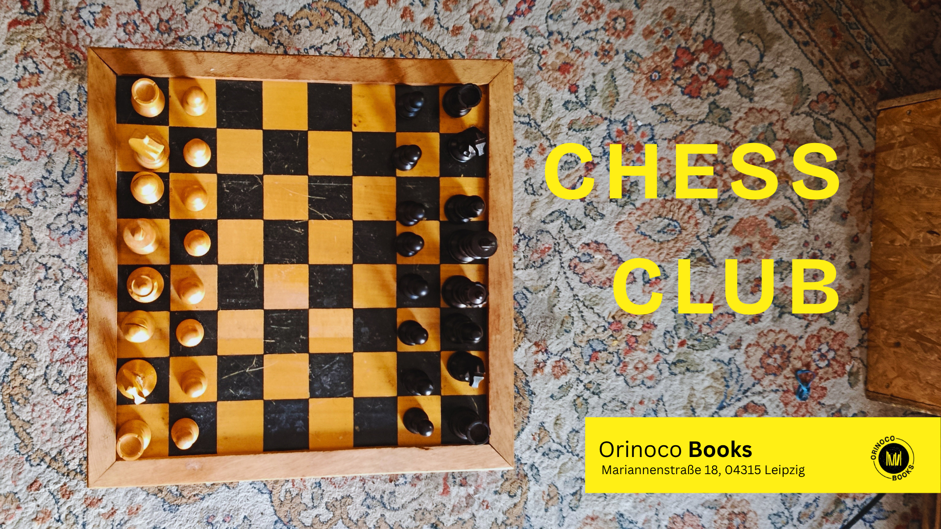 Chess Club at Orinoco Books