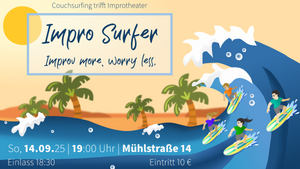 Improsurf 2025 - Couchsurfing trifft Improtheater