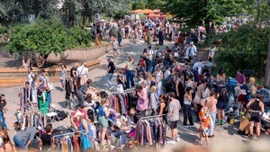 Flohmarkt am Ebertplatz