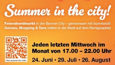 Feierabendmarkt "Summer in the City"