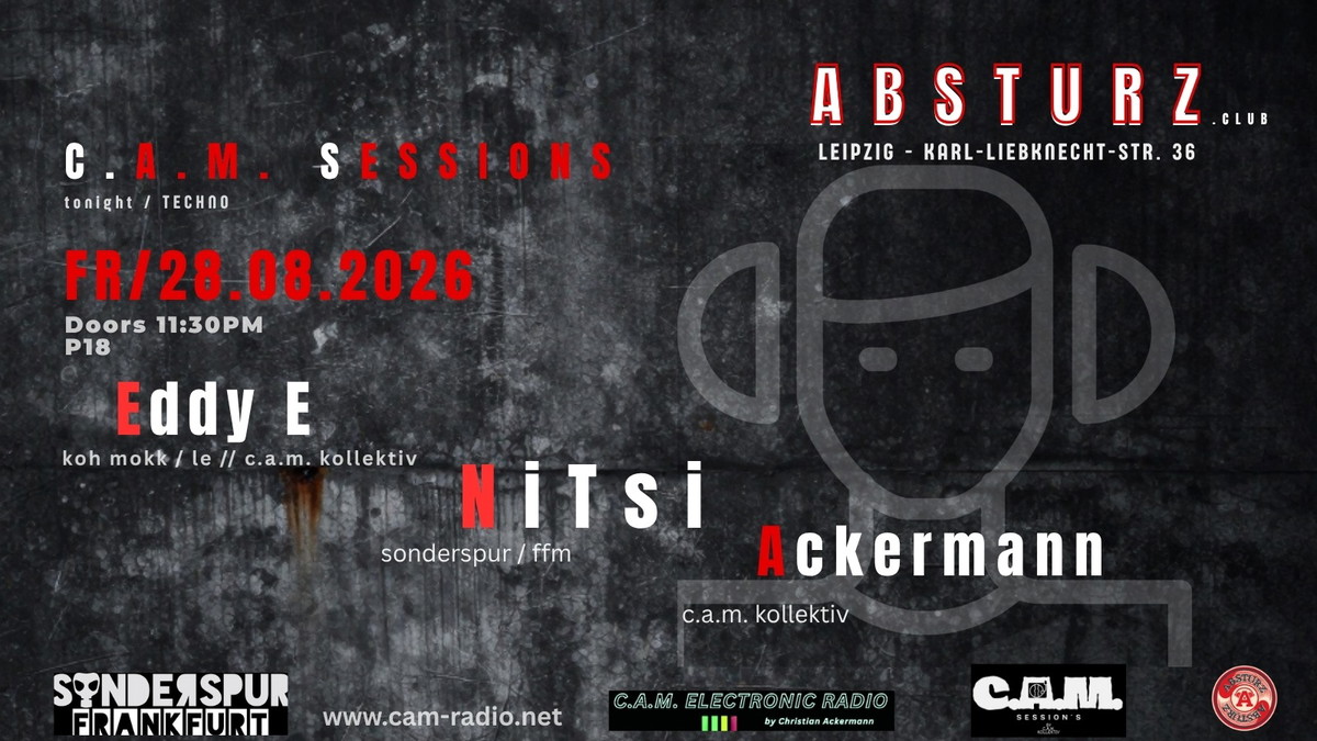 Titelbild der Veranstaltung C.A.M. SESSION´s