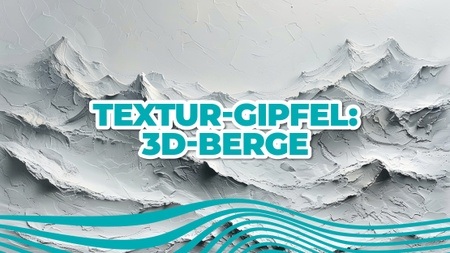 Textur-Gipfel: 3D-Berge Spachtelworkshop