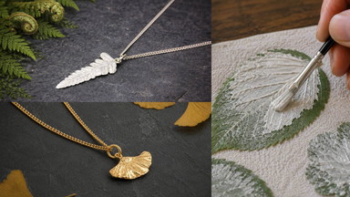 Silber trifft Natur - DIY Schmuck Workshop