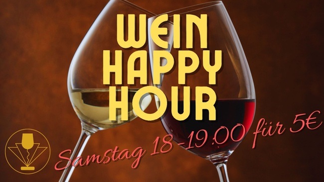 Wein Happy Hour in der Korkenzieher Wein - Champagner & Ginbar