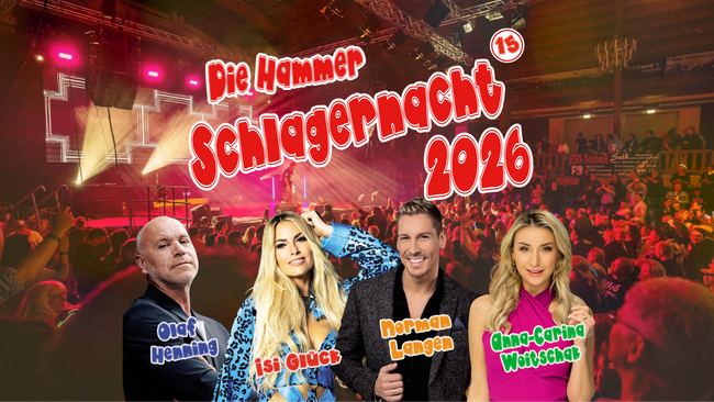 15. Hammer Schlagernacht 31. Januar 2026