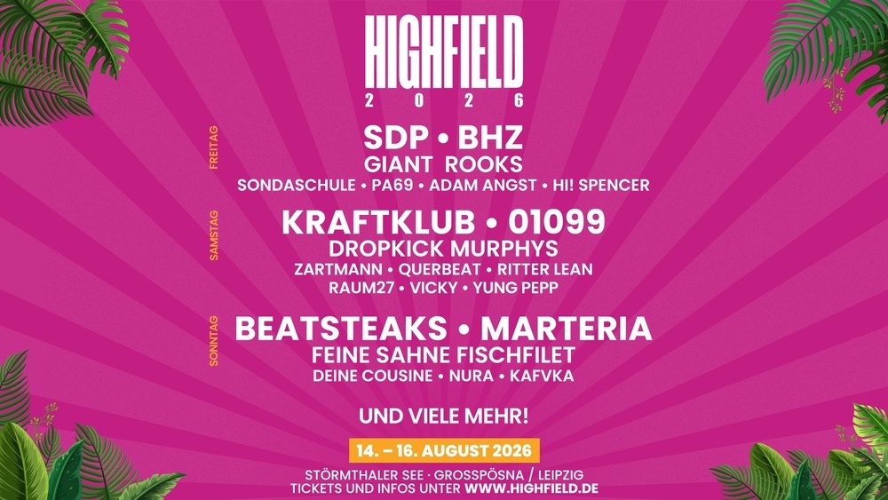 Highfield Festival 2026