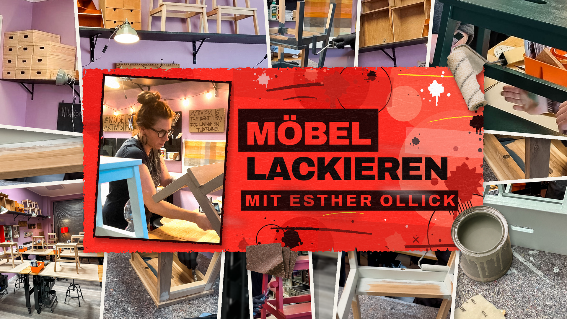 Möbel lackieren