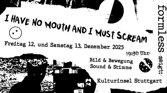 I have no mouth and I must scream