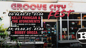 GROOVE CITY FEST: BOBBY OROZA Support: Flammer Dance Band (Late Night Set) + Groove City DJ Crew