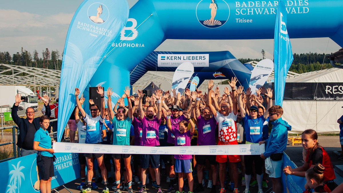 Badeparadies Schwarzwald Firmenlauf Villingen-Schweninngen