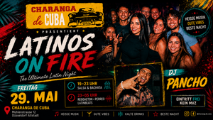 Latinos On Fire, The Ultimate Latin Night 🔥