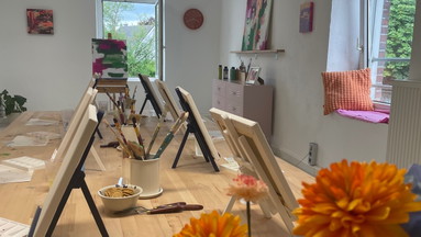 "Paint & Pause" - dein Kreativabend in Wuppertal