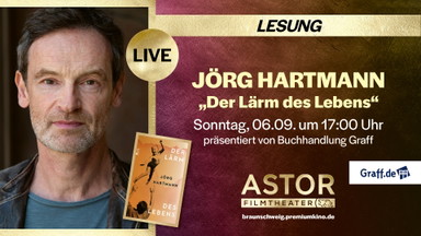 LESUNG: Jörg Hartmann - "Der Lärm des Lebens"