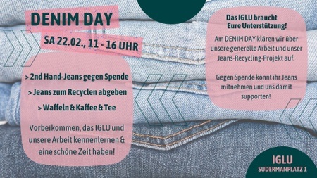 Denim-Day: Kaffee, Kuchen & Jeans gegen Spende