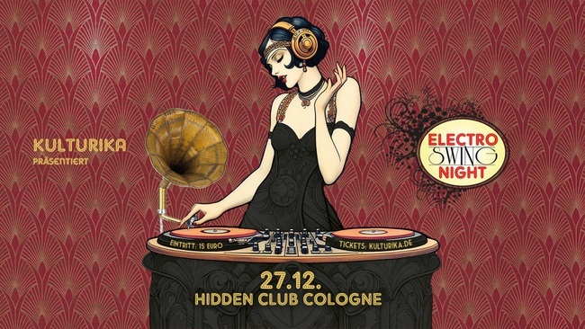 ELECTRO SWING NIGHT - Burlesque & Gatsby Party // 27.12. Hidden Club