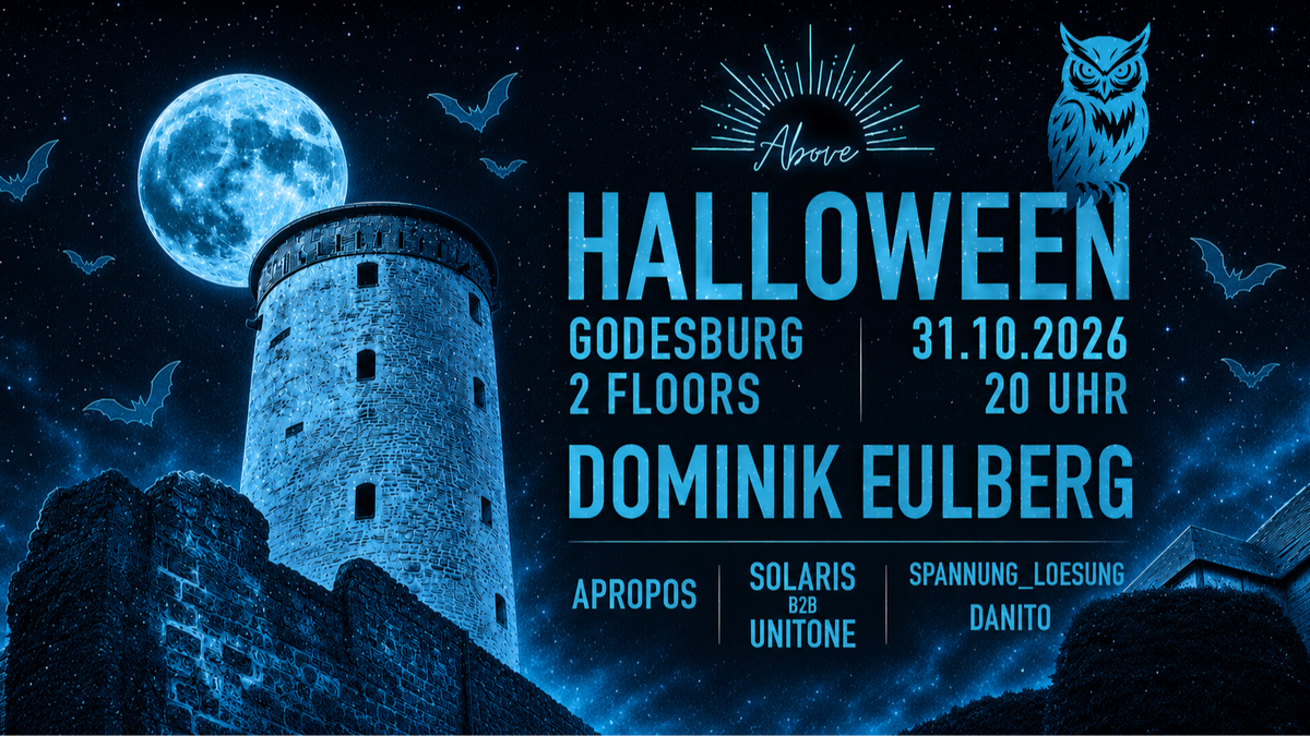 Halloween mit Dominik Eulberg auf der Godesburg