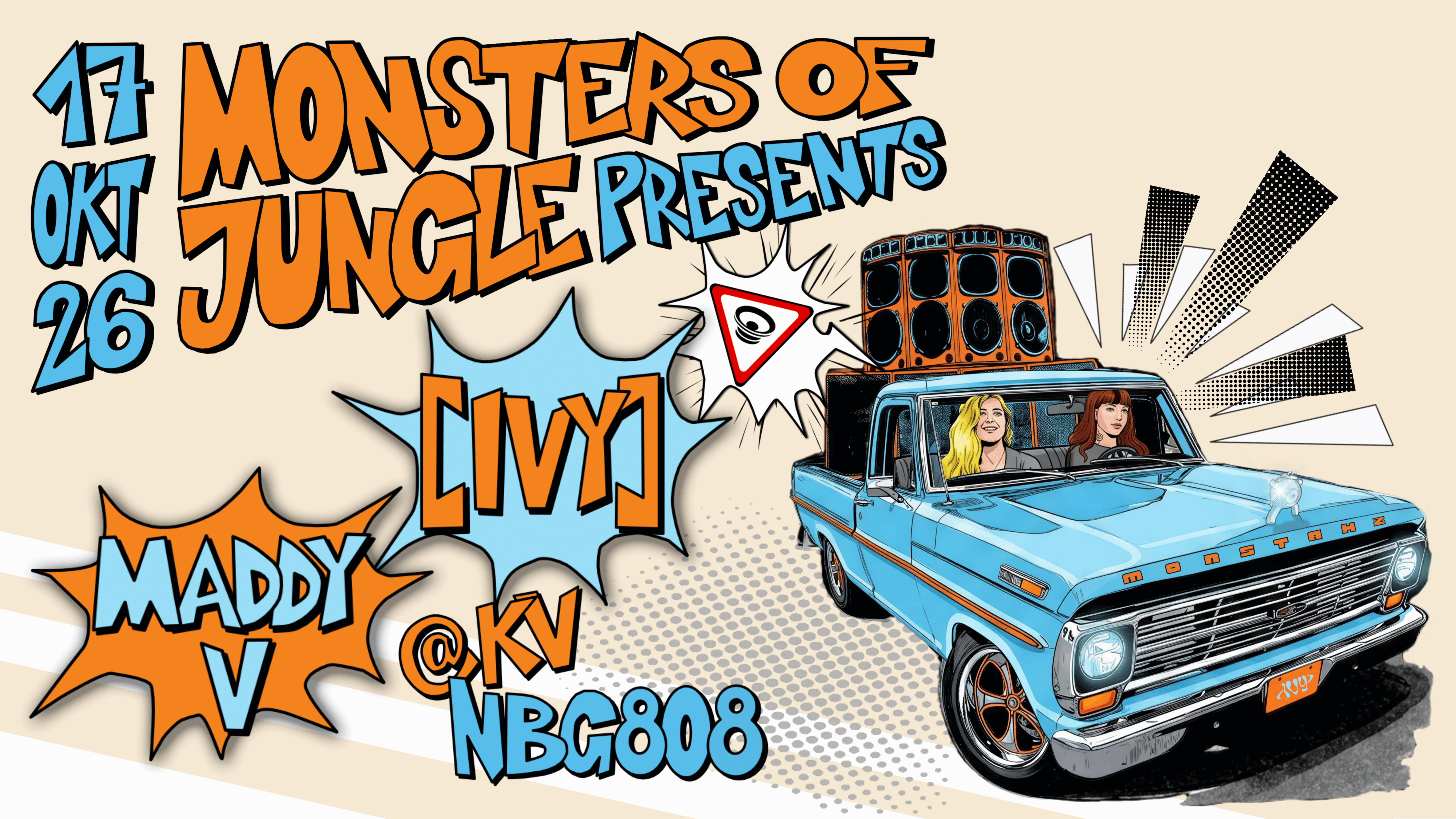 Monsters of Jungle x [IVY] (UK) x Maddy V (UK)