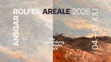 Vernissage “AREALE” von Ansgar Rolfes