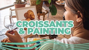 Croissant & Painting