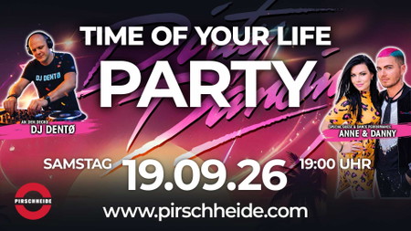 Time of your Life Party in der Pirschheide Potsdam