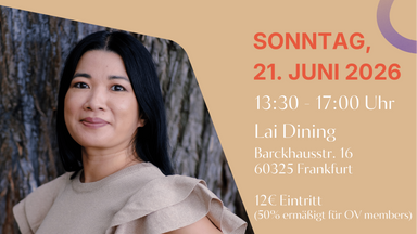 Buchvorstellung "Menschen wie wir" mit Thanh Thi Thao Tran