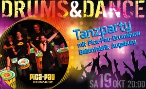 DRUMS & DANCE mit Pica-Pau Drumshow (VVK+AK)