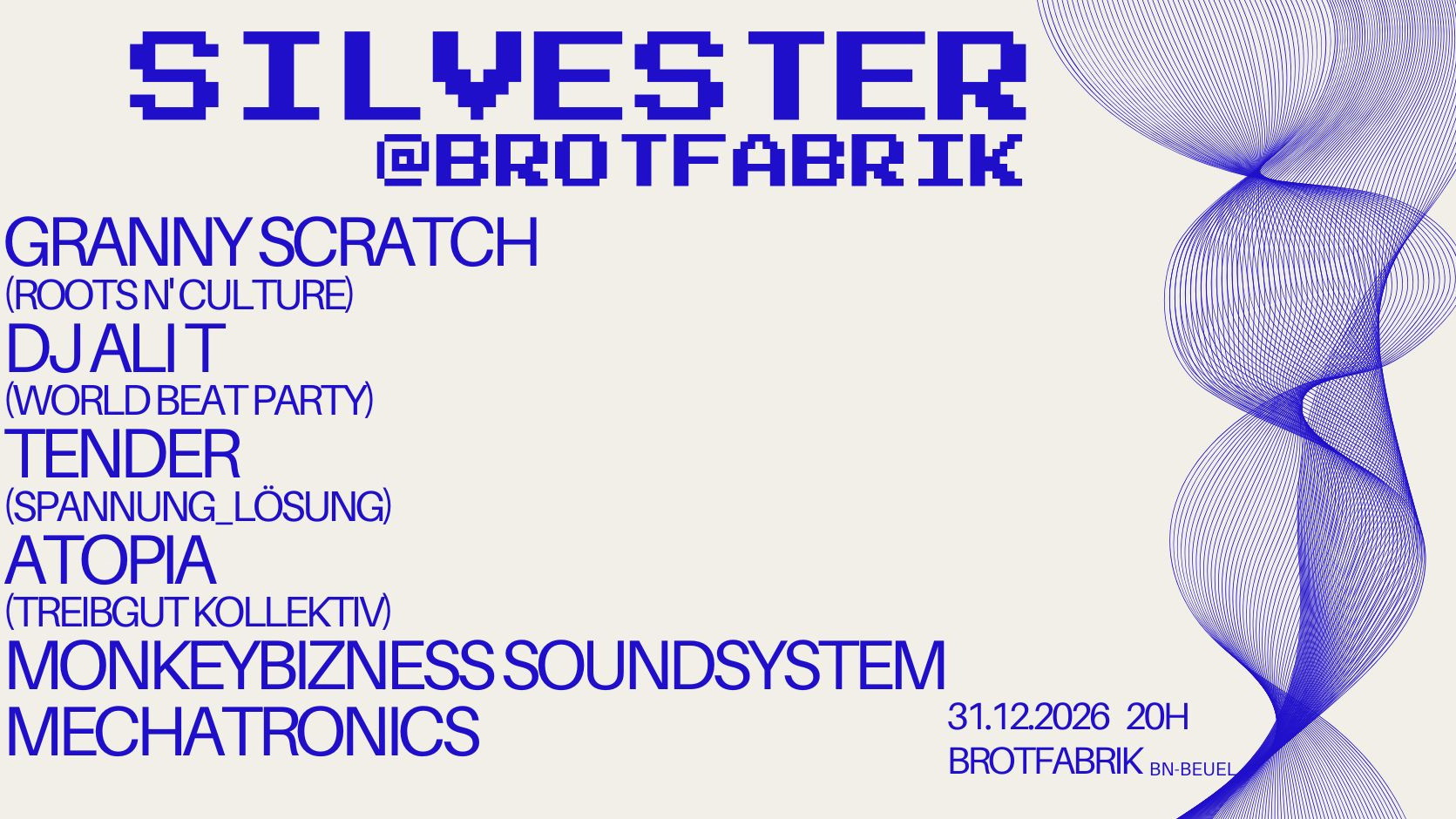 SILVESTER @ BROTFABRIK