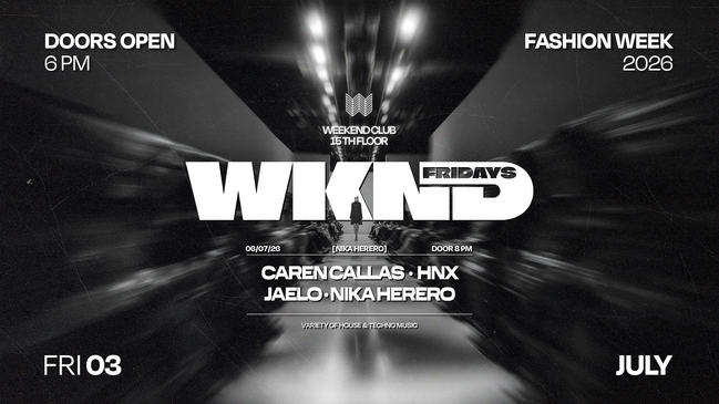 WKND X NIKA HERERO – FASHION WEEK