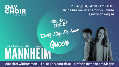 MANNHEIM | One-Day Choir | "Don't Stop Me Now" - Queen