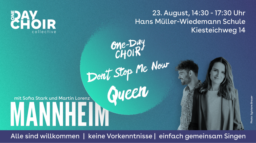 MANNHEIM | One-Day Choir | "Don't Stop Me Now" - Queen