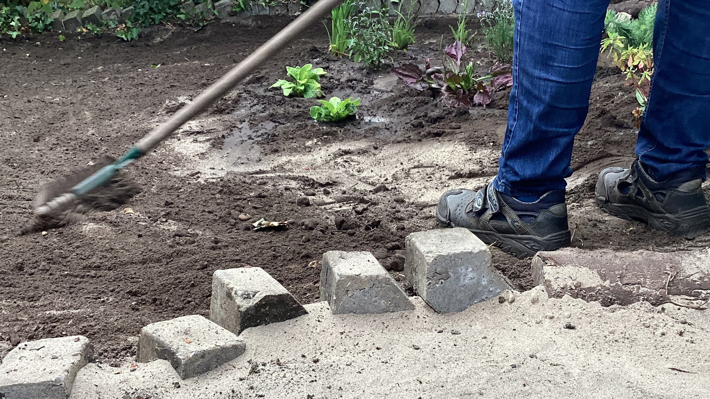 Der klimaangepasste Garten: Praxis-Workshop Entsiegeln im Garten -„Bremen pflastert ab!“