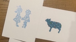 Schere, Papier, Postkarte! Scherenschnitt-Postkarten gestalten