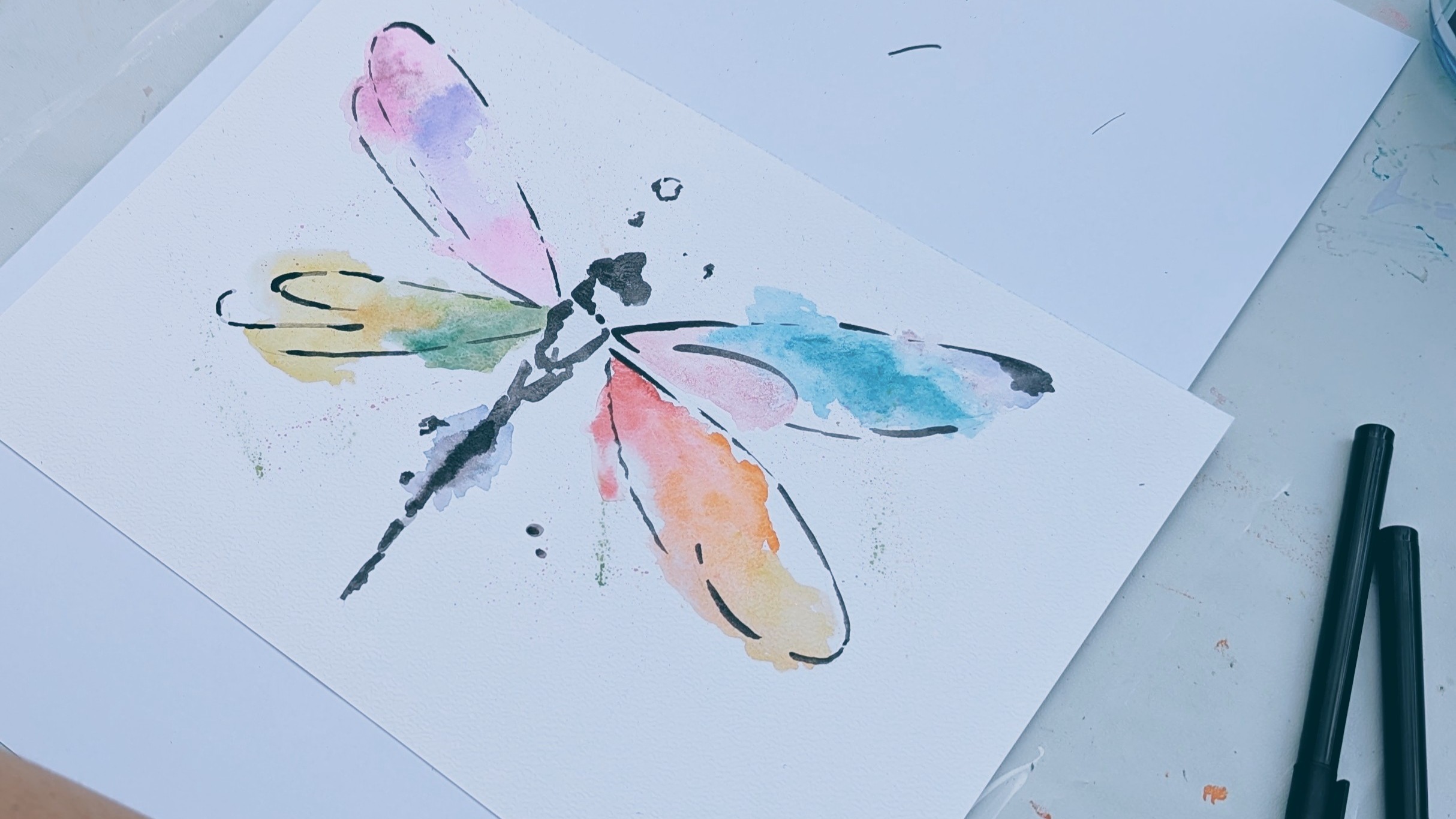 Aquarellmalerei