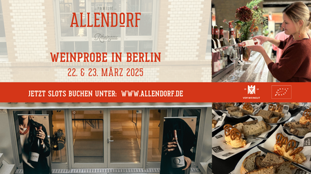 Weingut Familie Allendorf Weinprobe in Berlin