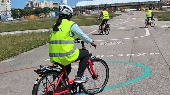 Fahrradkurs für Anfänger:innen